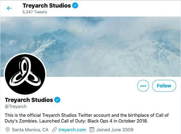 Treyarch provoca Call of Duty 2020 com nova foto de capa do Twitter