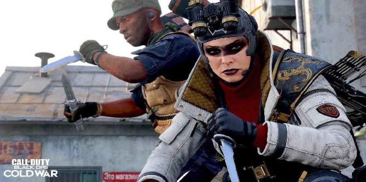 Treyarch trabalhando para consertar Call of Duty: Black Ops Cold War Blueprint quebrado