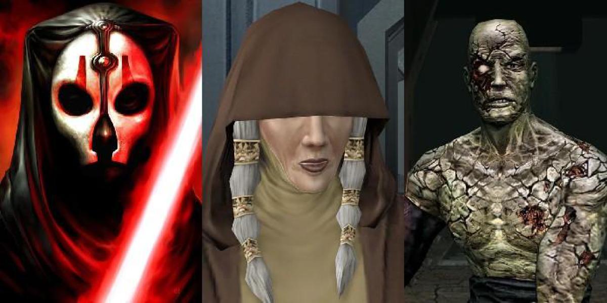 Triunvirato Sith de KOTOR 2 reflete melhor o lado negro do que a regra de dois da saga Skywalker