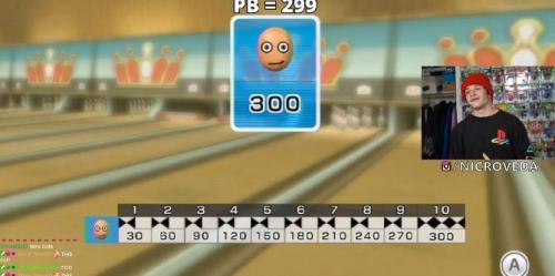 Twitch Streamer Bowls é um jogo perfeito no Wii Sports com os olhos vendados
