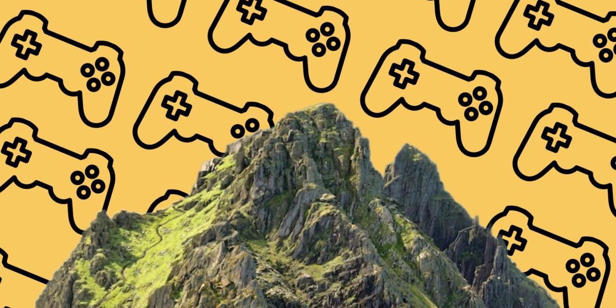 Twitch Streamer tem uma sala de jogos no topo de uma montanha