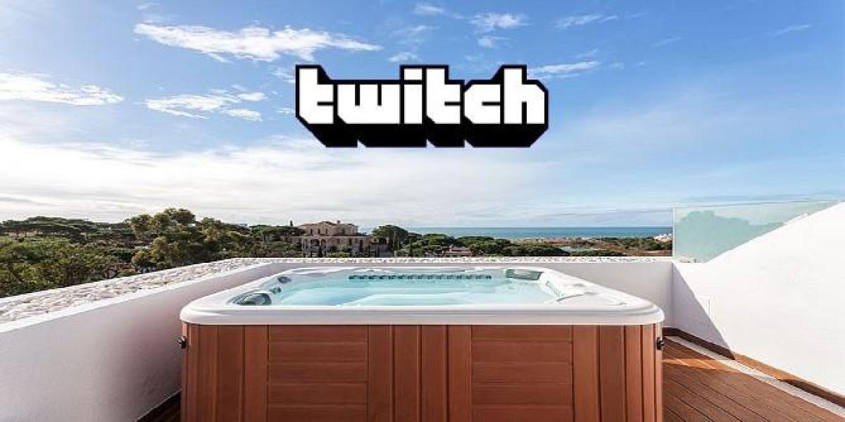 Twitch supostamente baniu as palavras Hot Tub do bate-papo de seu canal