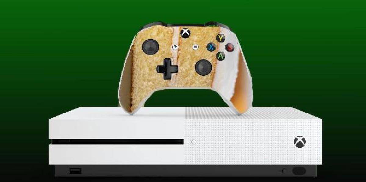 Um bolo de esponja do controle do Xbox One está chegando em breve