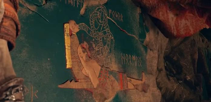 Um detalhe do mural secreto de God of War pode mudar tudo em Ragnarok