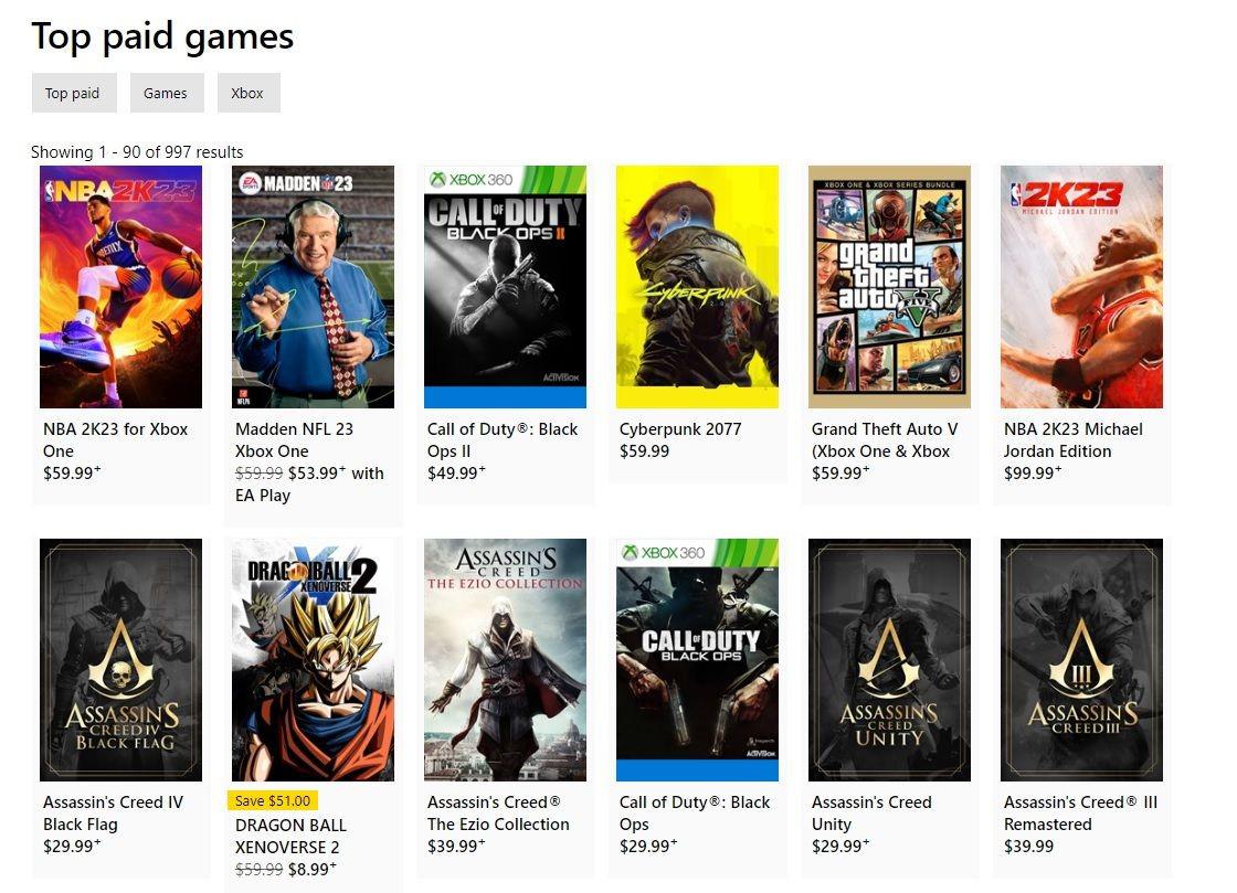 Um dos jogos do Xbox mais vendidos agora é um jogo de 2012