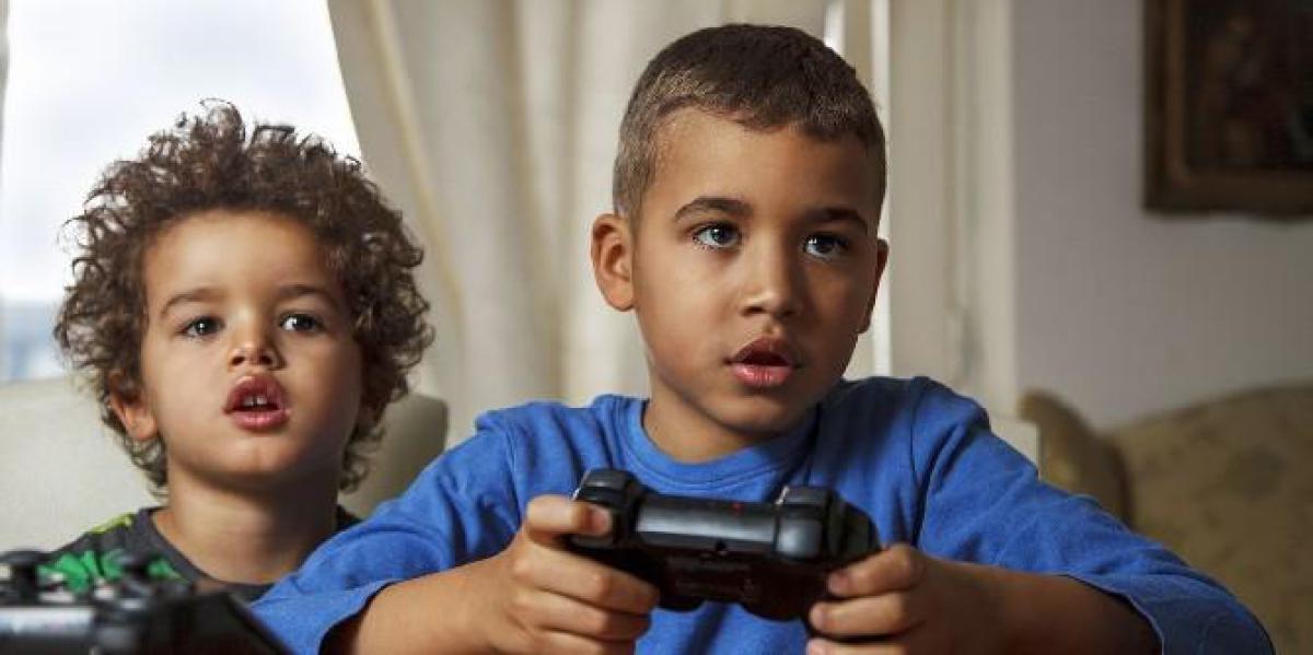 Um jornalista perguntou às crianças sobre jogar muitos videogames com resultados interessantes