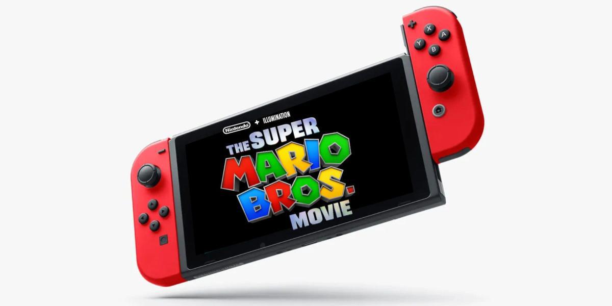 Um pacote de switch de filme de Super Mario Bros pode estar em andamento