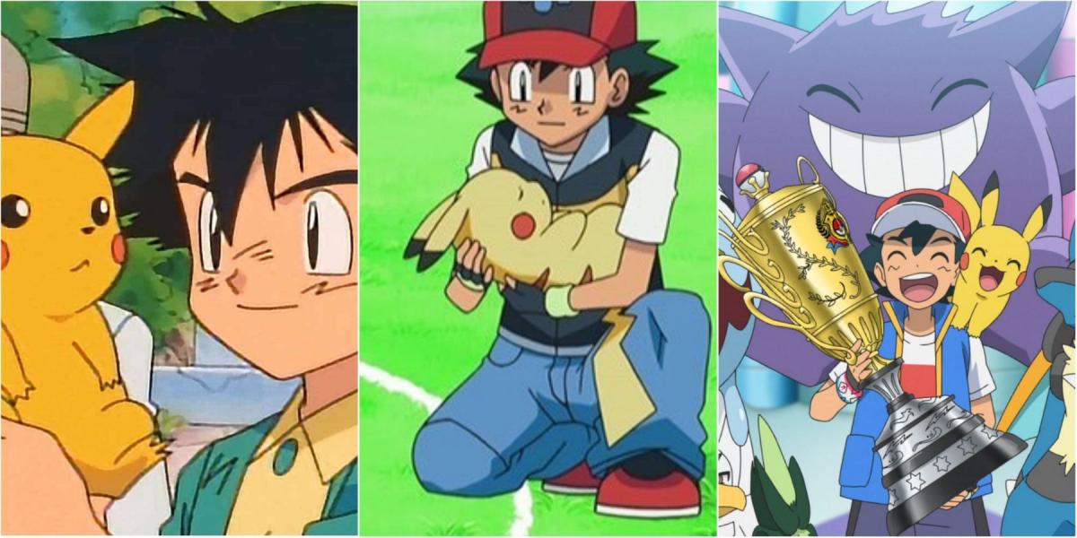Uma retrospectiva da jornada de Ash e como ele cresceu