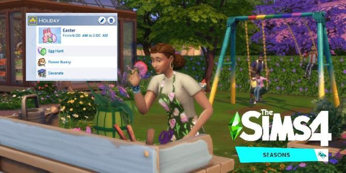 Usando The Sims 4: Estações para Criar um Feriado de Páscoa