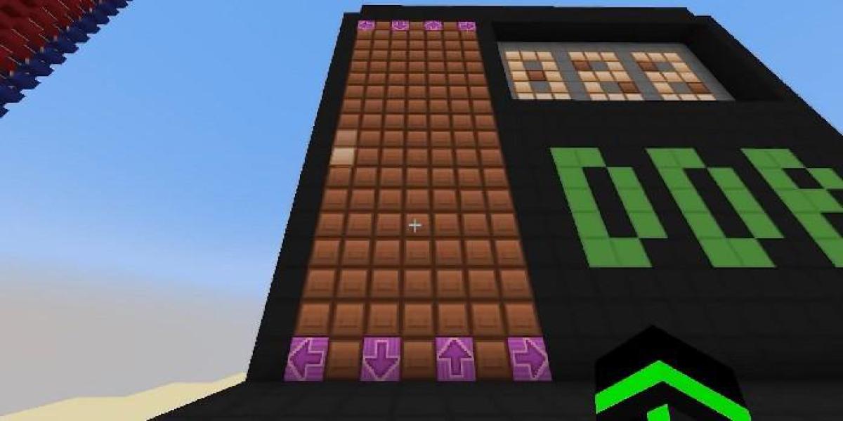 Usuário de Minecraft cria jogo de ritmo no estilo Dance Dance Revolution
