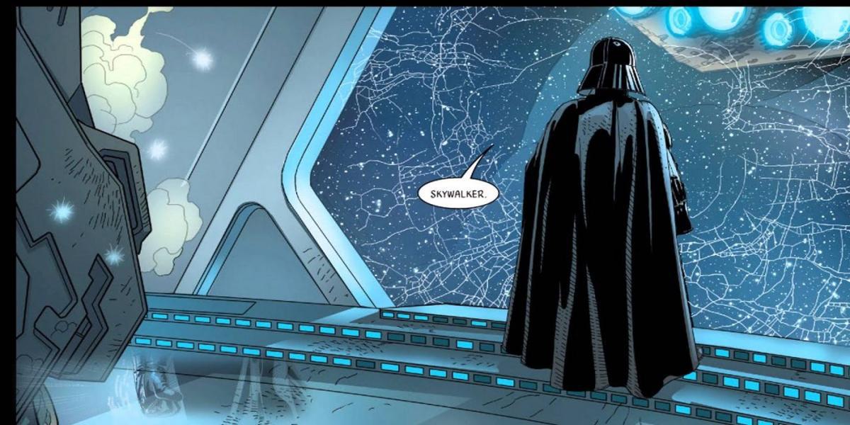 Star Wars Darth Vader descobre que Luke é seu filho