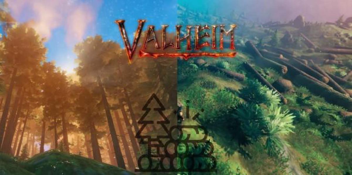 Valheim: melhores locais para cultivar madeira de núcleo na Floresta Negra