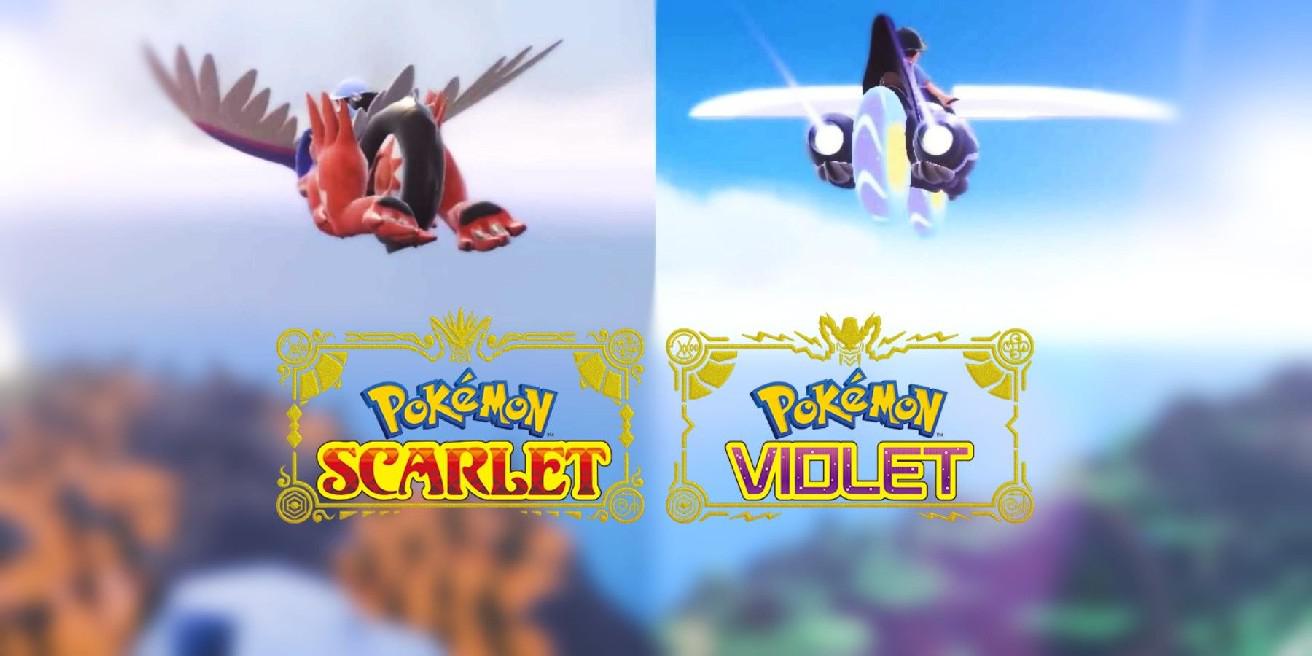 Vaza o terceiro mascote lendário de Pokemon Scarlet e Violet