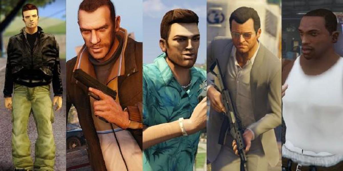 Veja como os protagonistas de Grand Theft Auto seriam antigos