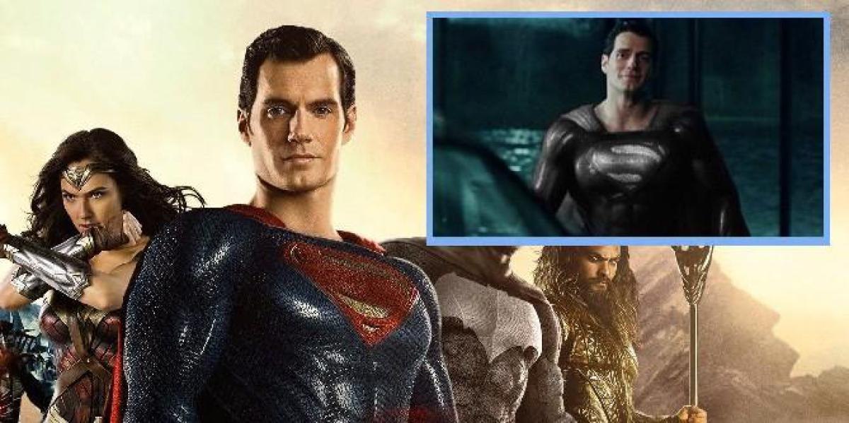Veja o Superman de terno preto de Zack Snyder em HD