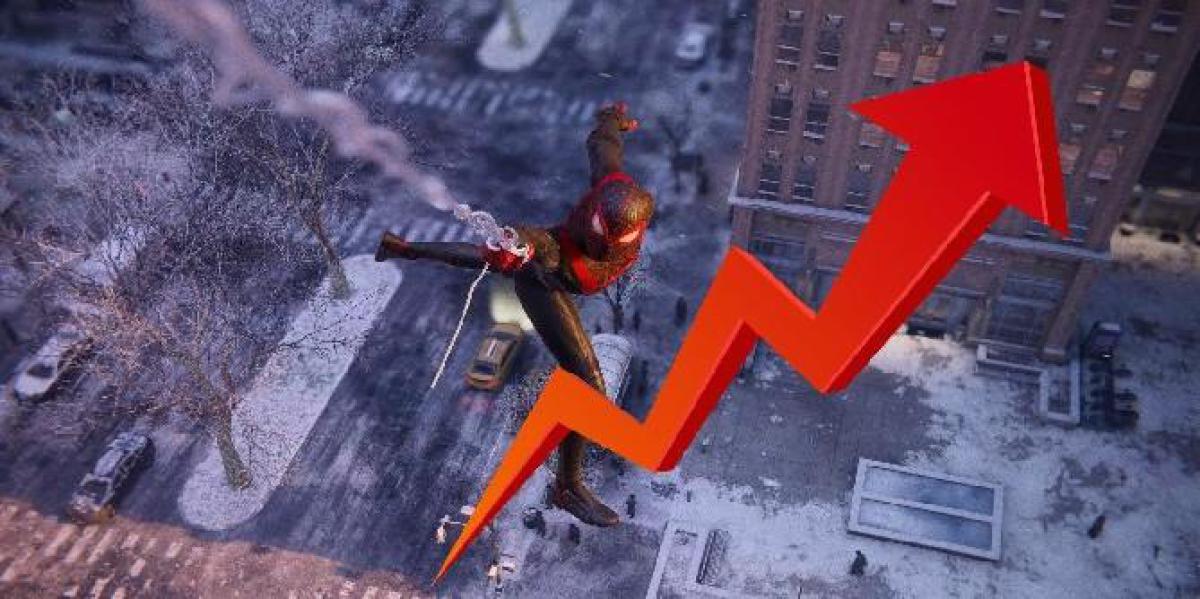 Vendas de Homem-Aranha: Miles Morales aumentam no Reino Unido após reabastecimento do PS5