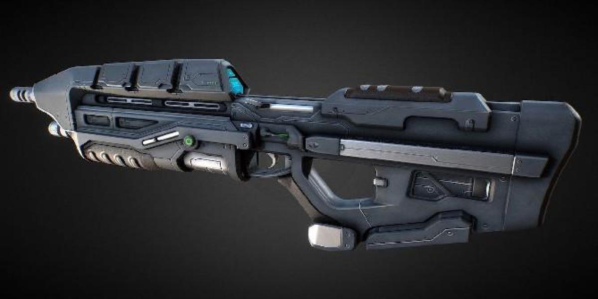 Ventilador de Halo dá uma incrível pintura de rifle de assalto Nerf Gun