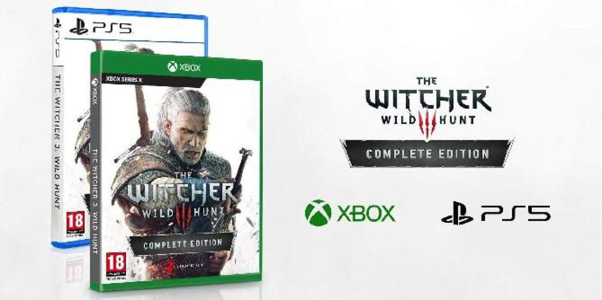 Versões de próxima geração de The Witcher 3 anunciadas para PS5, Xbox e PC