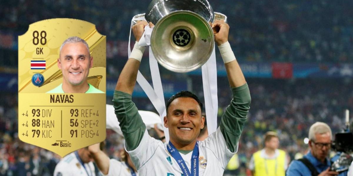 FIFA 23: Keylor Navas levanta o troféu da Liga dos Campeões