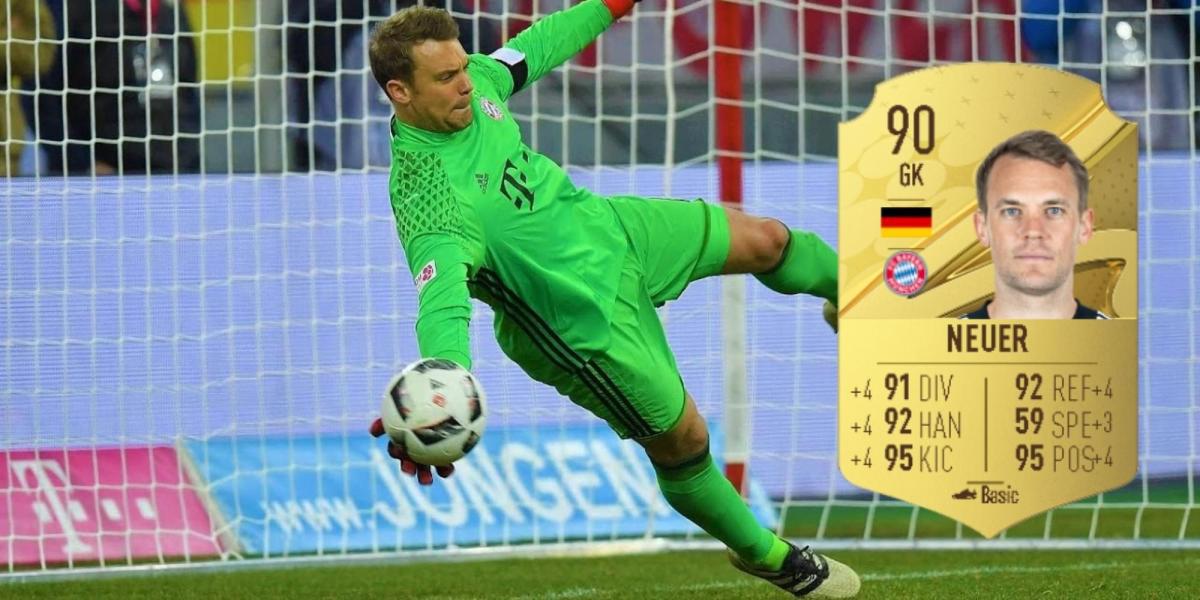 FIFA 23: Manuel Neuer faz uma defesa de mergulho