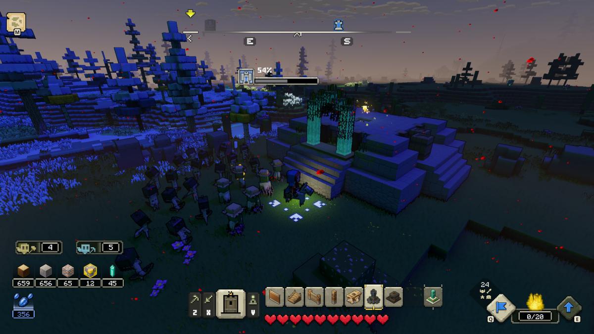Minecraft Legends_Wellhouse_Em construção