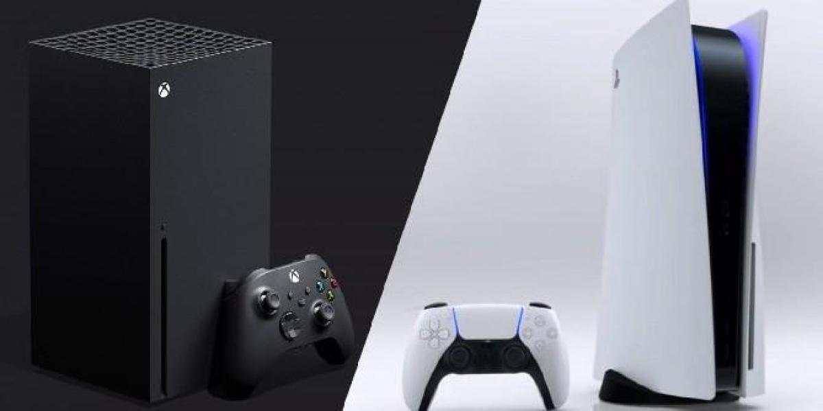 Vídeo de comparação de tamanho AR do PS5 e Xbox Series X mostra o console da Sony