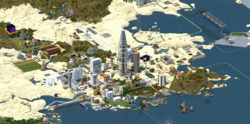 Vídeo de Minecraft com lapso de tempo faz o jogo parecer uma construção de SimCity