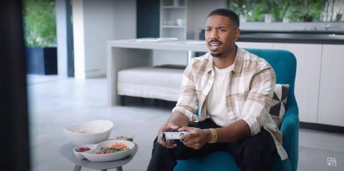 Vídeo do PS5 apresenta Michael B Jordan compartilhando memórias de jogos