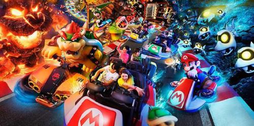 Vídeo do Super Nintendo World mostra Mario Kart completo: Koopa s Challenge Ride