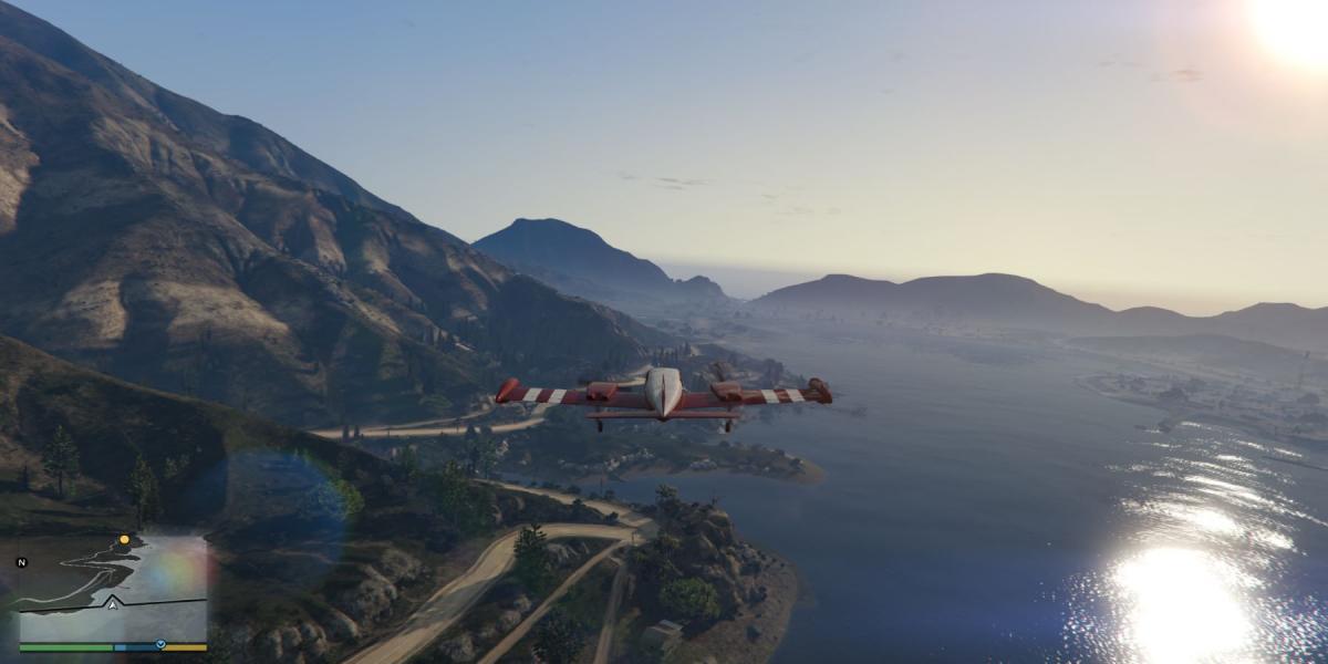 Vídeo hilário de GTA Online mostra jogador preso embaixo de avião após pousar