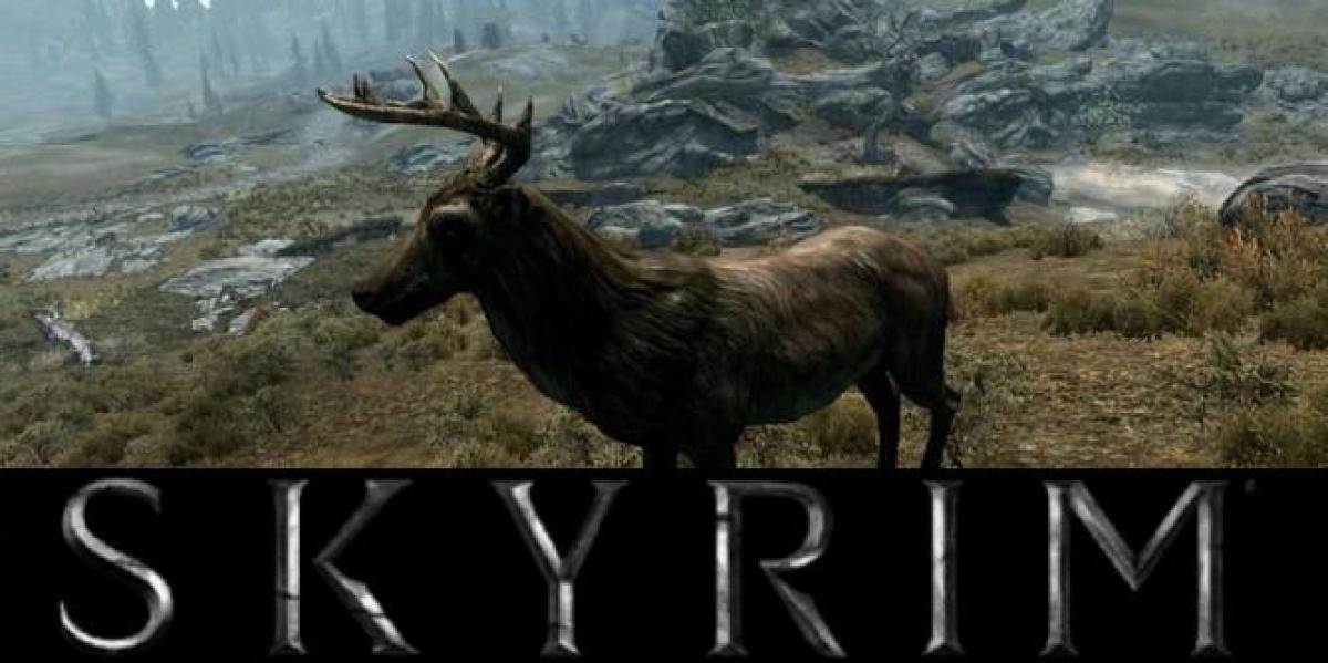 Vídeo hilário de Skyrim mostra veados com Glitched