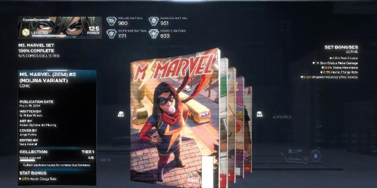 Vingadores da Marvel: Atualizações de Missões e Recompensas (Semana 16)