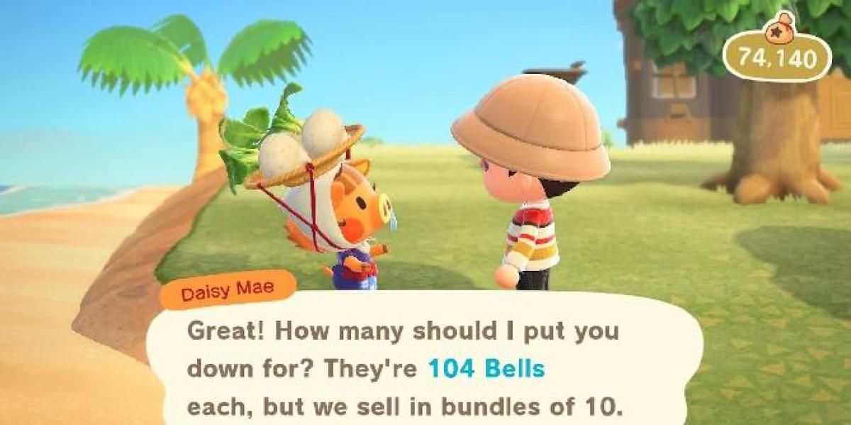 Você pode plantar nabos em Animal Crossing: New Horizons?