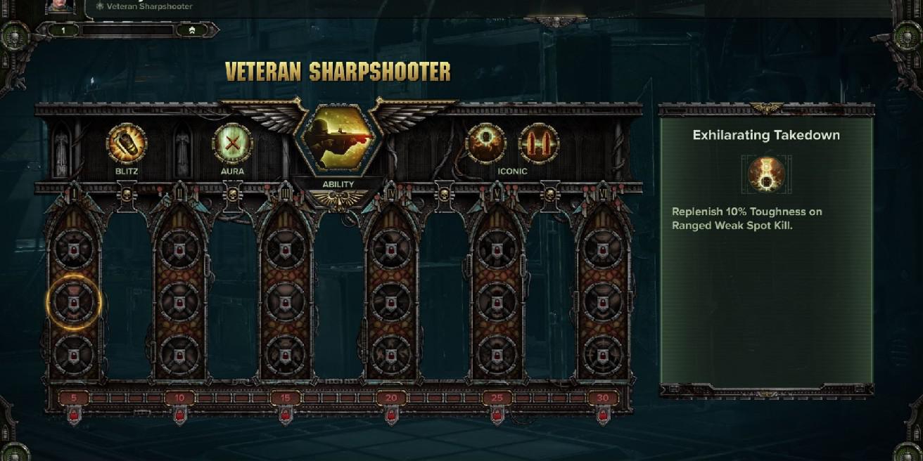 Warhammer 40.000: Darktide - Melhores proezas para o veterano atirador de elite
