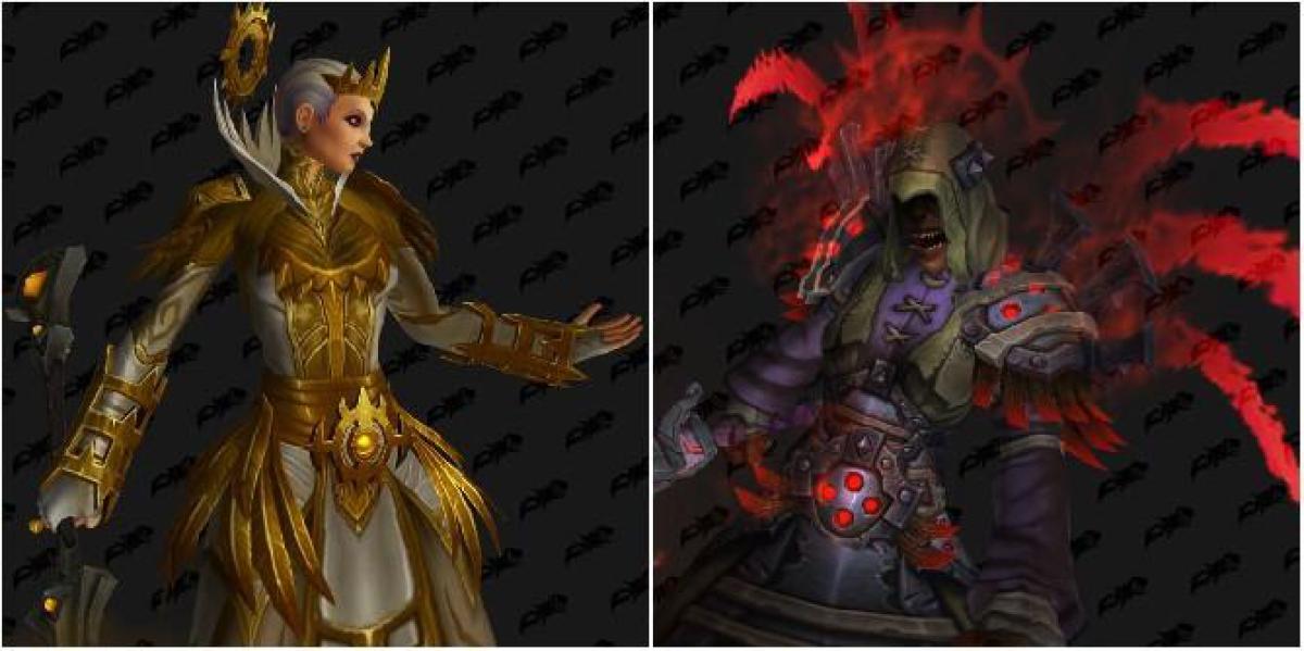 World of Warcraft: 12 melhores conjuntos de transmog para sacerdotes