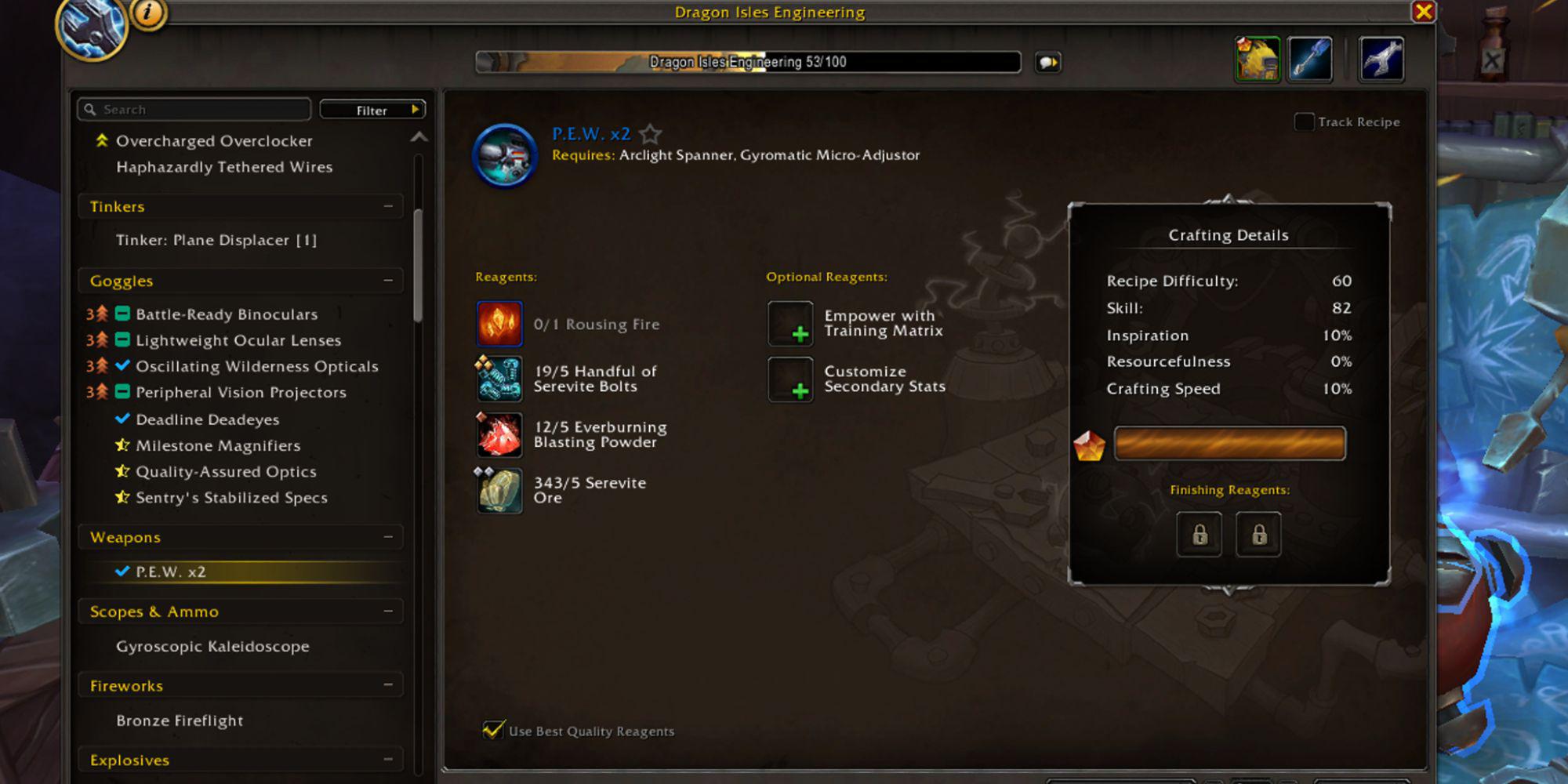 World Of Warcraft: Dragonflight: 7 dicas de engenharia para iniciantes
