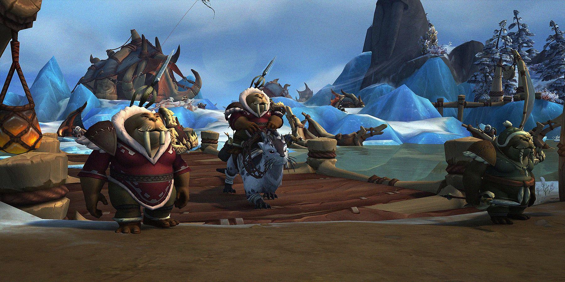 World of Warcraft Dragonflight: o caso para Tuskarr se tornar uma raça aliada
