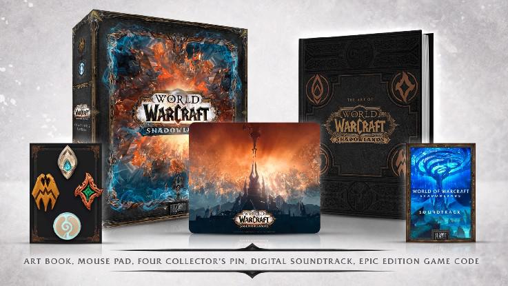 World of Warcraft: O que está na Edição de Colecionador Física de Shadowlands?