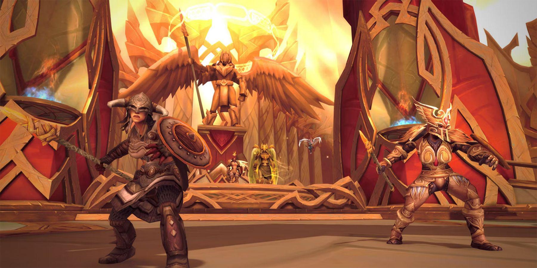 World of Warcraft removendo conquista e limite de valor