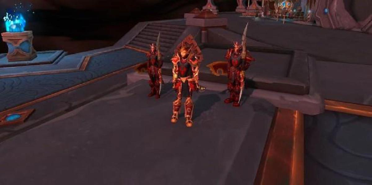 World of Warcraft revela novo conjunto de armadura de dedicação do Cavaleiro de Sangue