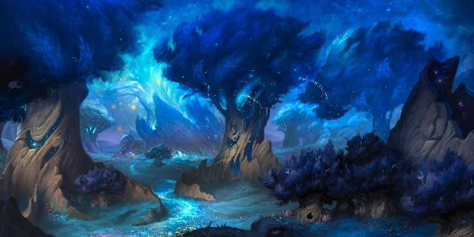 World of Warcraft: Shadowlands - Como obter tesouro de cápsula de luz lunar fraca