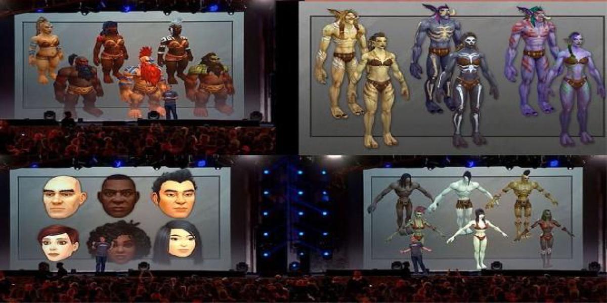 World of Warcraft: Shadowlands faz uma grande mudança na personalização de personagens