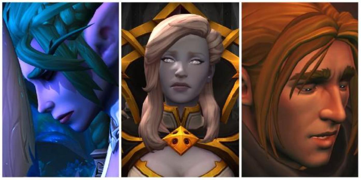 World of Warcraft: Três Novos Patch 9.2.5 Epílogo Cinemáticos Indicam o Futuro dos Elfos Noturnos, Renegados e Anduin