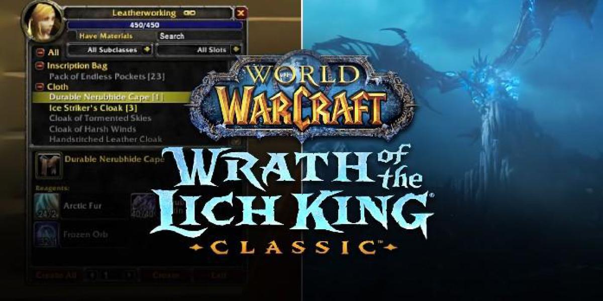 WoW Wrath Classic: Guia de Couraria 1 a 450 (WotLK)