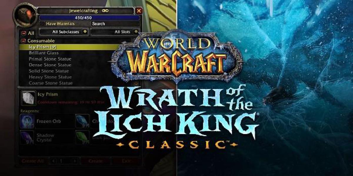 WoW Wrath Classic: Guia de joalheria 1 a 450 (WotLK)