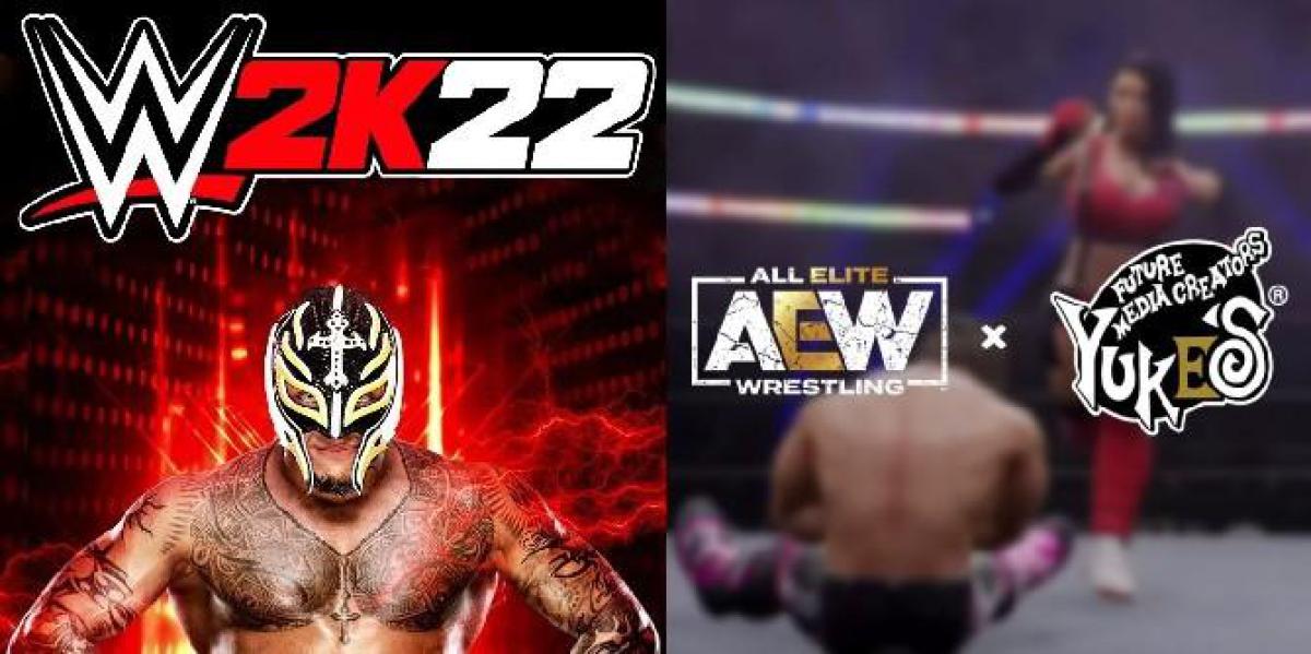 WWE 2K22 e AEW: o que queremos ver nos jogos de luta livre da próxima geração