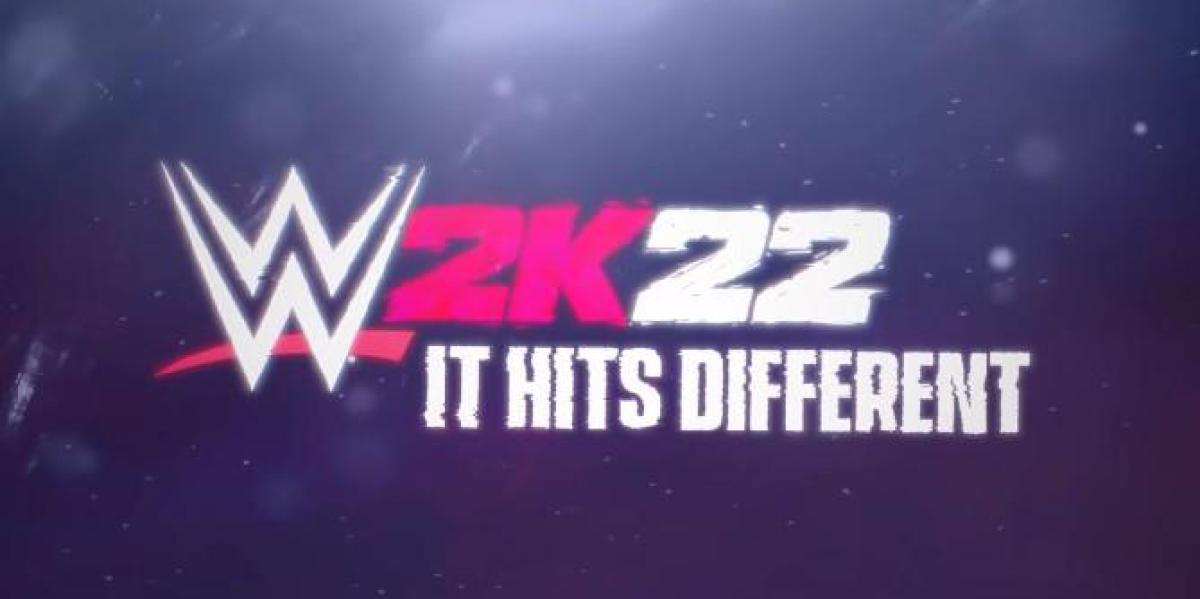 WWE 2K22 recebendo uma série de vídeos dos bastidores