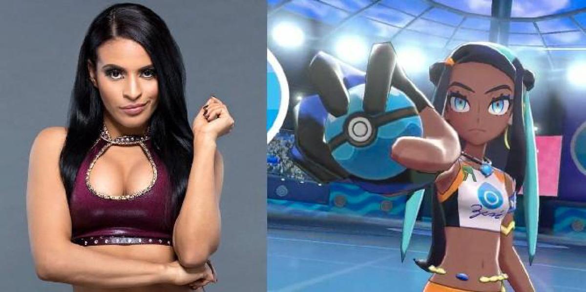 WWE Star Zelina Vega revela Pokemon Sword and Shield Nessa Cosplay