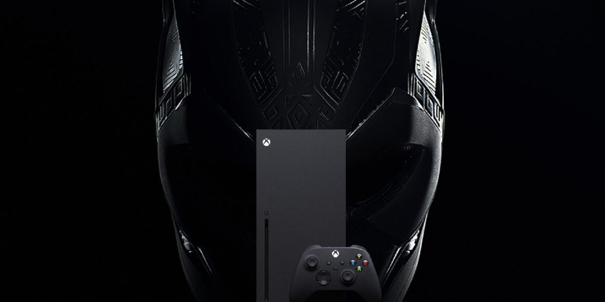 Xbox está dando um incrível console personalizado Black Panther