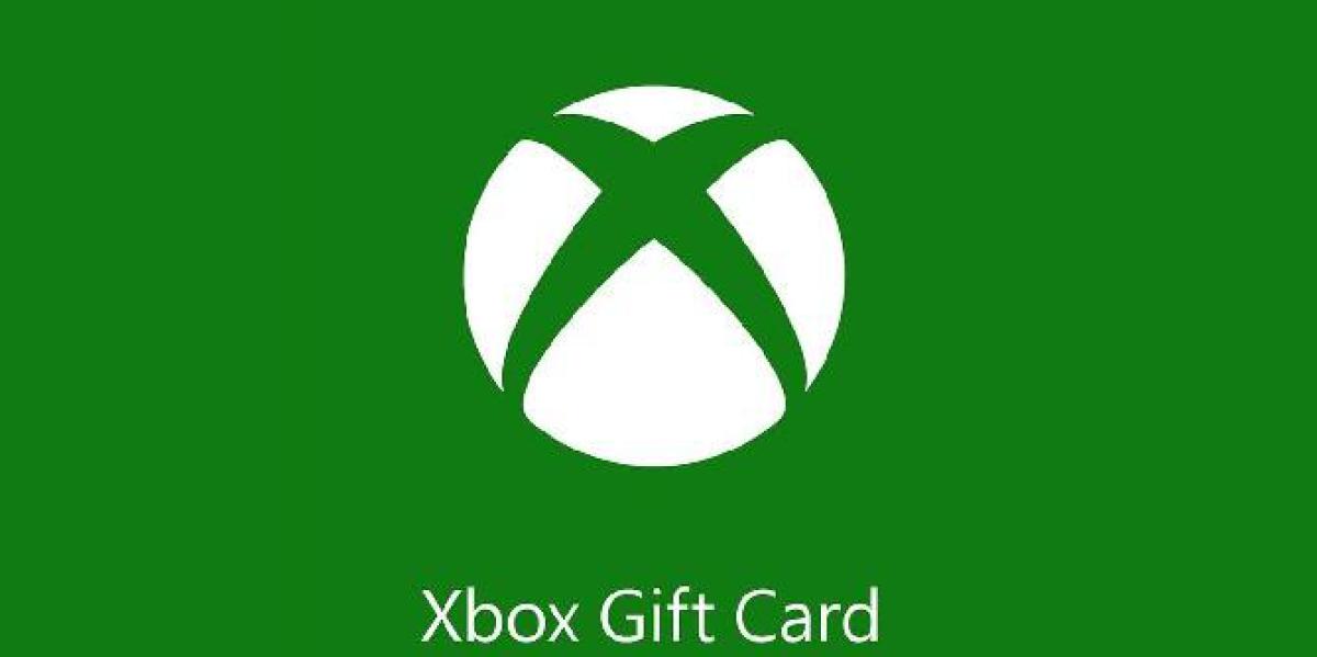 Xbox está distribuindo mais cartões-presente gratuitos